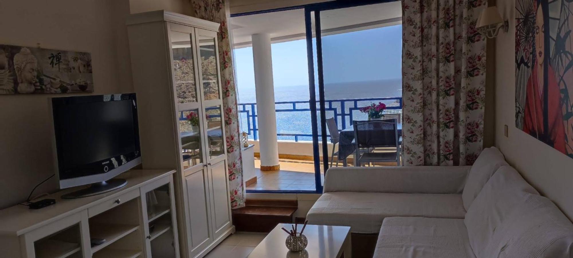 Ocean View Apartment In Taurito, Mogan - Top Floor Exterior foto